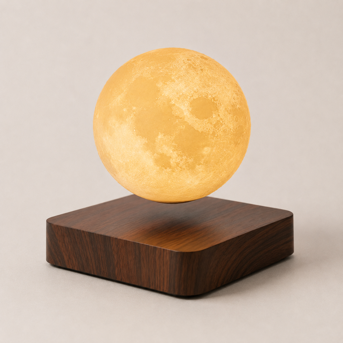 Lunar Orbit — Levitating Moon Lamp with 5 Brightness Levels