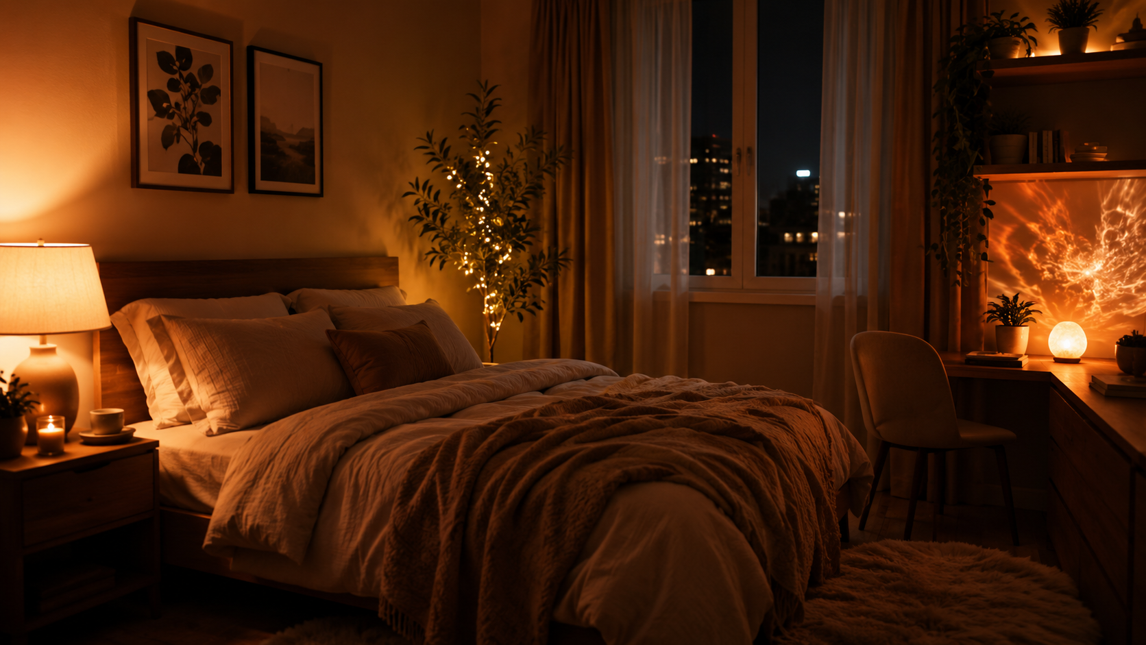 How to Create a Cozy Night Setup in Your Room