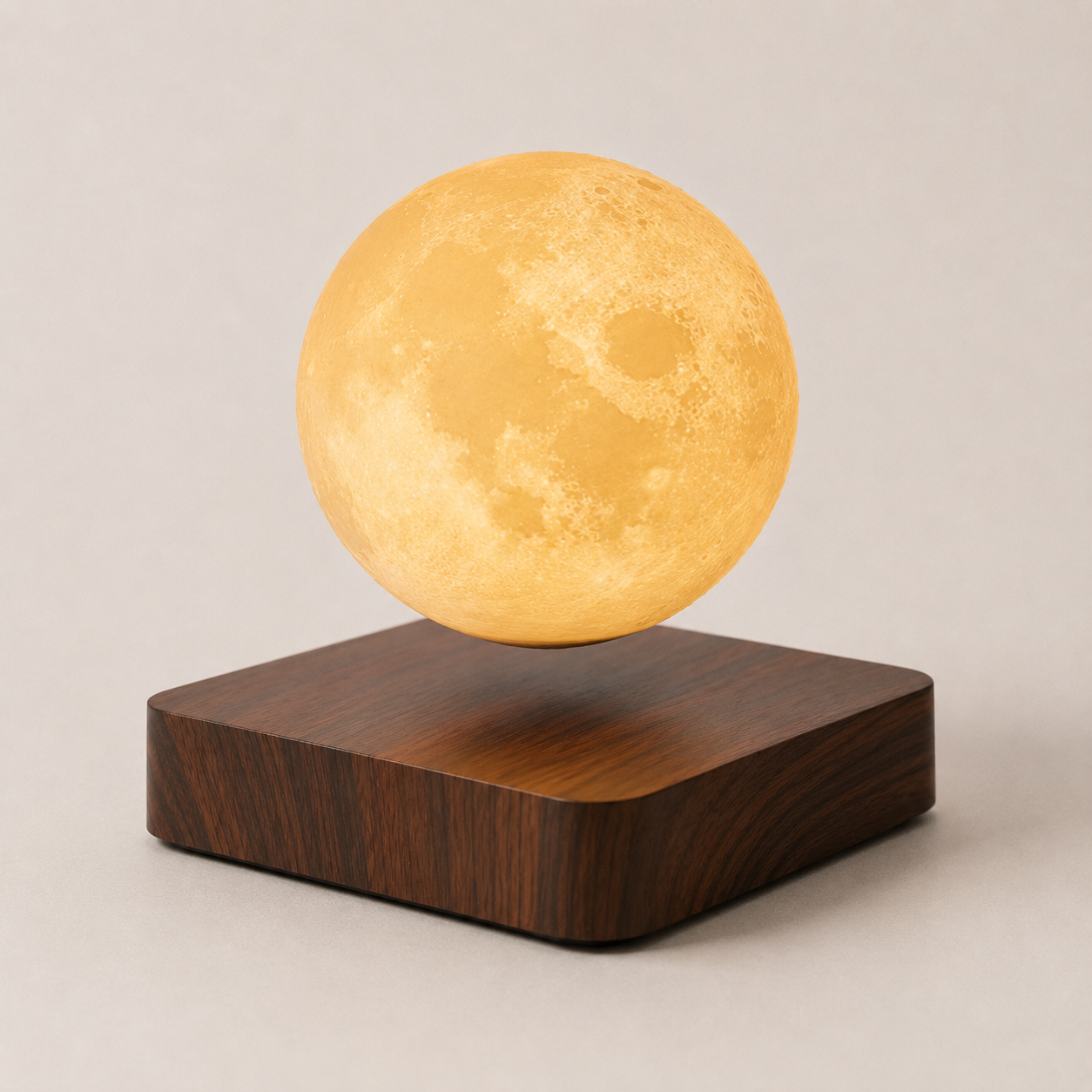Lunar Orbit — Levitating Moon Lamp with 5 Brightness Levels