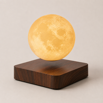 Lunar Orbit — Levitating Moon Lamp with 5 Brightness Levels