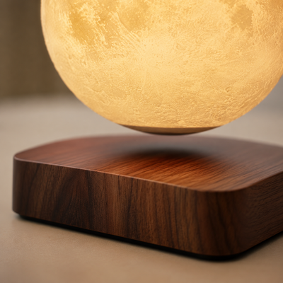 Lunar Orbit — Levitating Moon Lamp with 5 Brightness Levels
