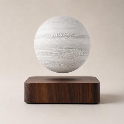 Lunar Orbit — Levitating Moon Lamp with 5 Brightness Levels